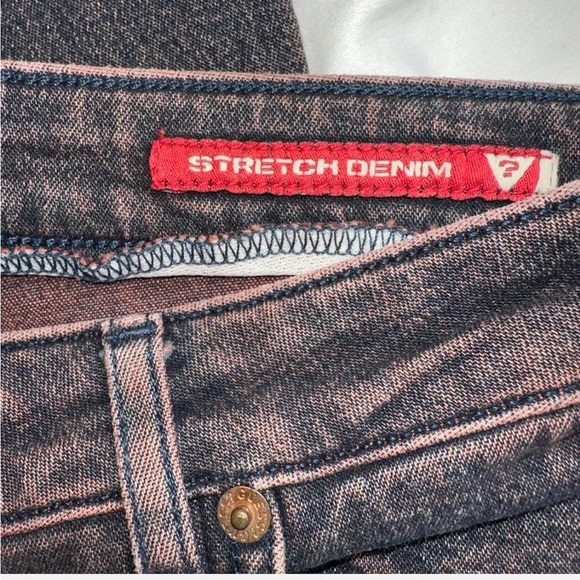 Vintage dark Wash Guess USA Jeans flare leg size 30 inches - Picture 4 of 5